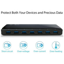 Buy TP-Link,TP-Link UH720 7-Port USB 3.0 Hub with 2 High-Speed 2.4A Charging Ports, 1m Cable, Compatible with Windows, macOS, Linux, Black - Gadcet UK | UK | London | Scotland | Wales| Near Me | Cheap | Pay In 3 | Chargers & Docking Stations
