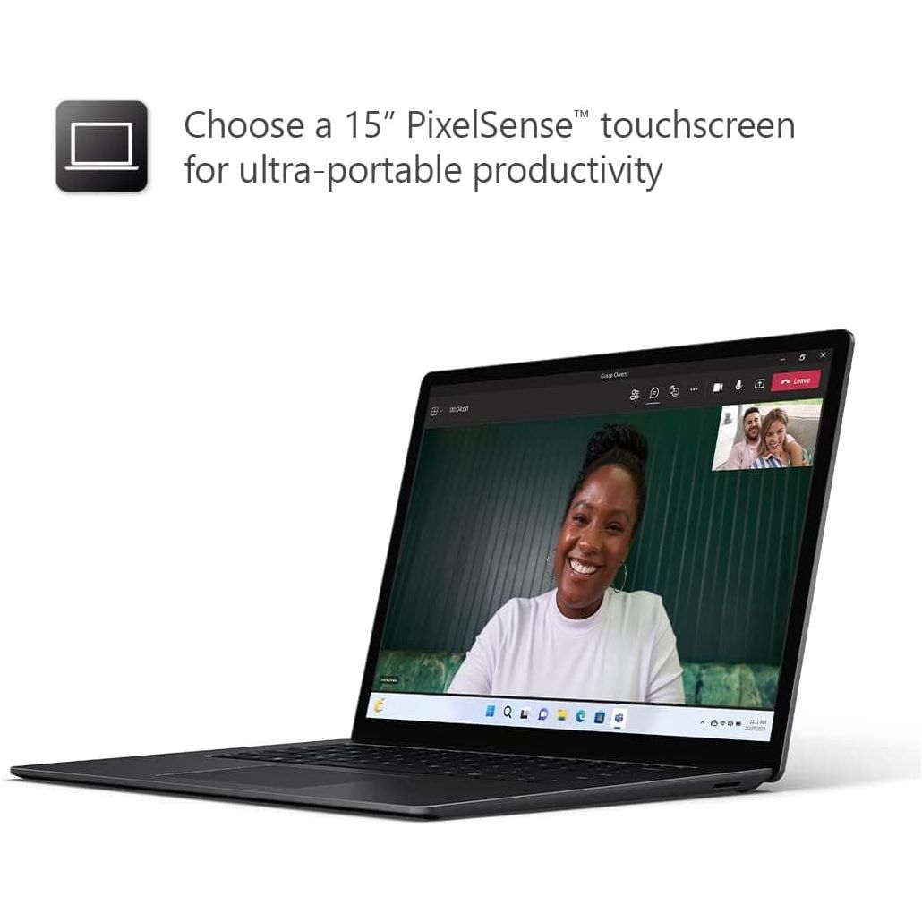 Buy Microsoft,Microsoft Surface Laptop 5 - 15" Touchscreen, Intel EVO i7, 32GB RAM, 1TB SSD, Windows 11 Home, Black, 2022 Model - Gadcet UK | UK | London | Scotland | Wales| Near Me | Cheap | Pay In 3 | Laptops