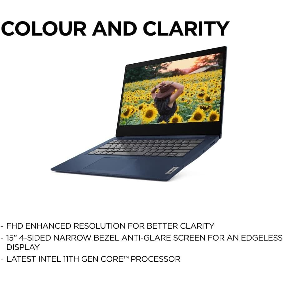 Buy Lenovo,Lenovo IdeaPad 3 - 15.6 Inch - 128GB SSD - 4GB RAM - Intel Core i3-1115G4 - Intel UHD Graphics - Windows 11 Home - Abyss Blue - Gadcet UK | UK | London | Scotland | Wales| Ireland | Near Me | Cheap | Pay In 3 | Laptops