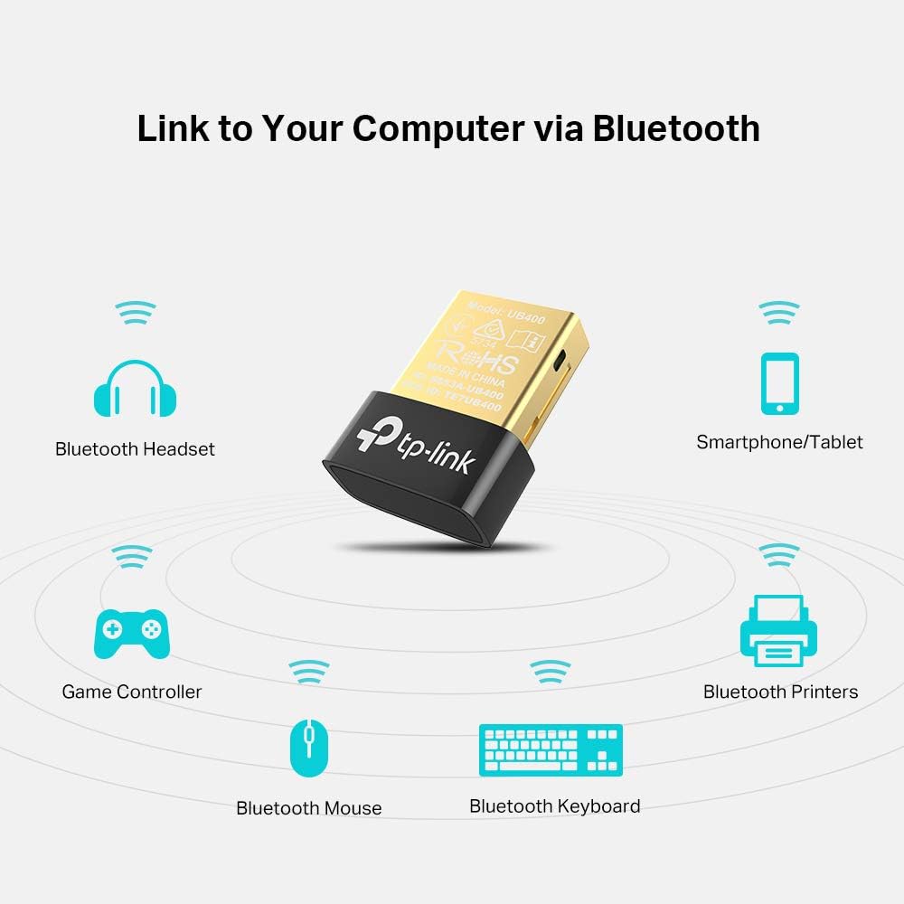 Buy TP-Link,TP-Link UB400 Nano Bluetooth 4.0 USB Adapter – for PC, Laptop, Headphones, Speakers & Keyboards – Black - Gadcet UK | UK | London | Scotland | Wales| Near Me | Cheap | Pay In 3 | Networking Devices