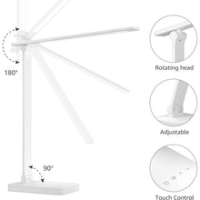 Buy Lepro,Lepro LED Desk Lamp - 9W Dimmable Eye-Caring Table Light, 5 Brightness x 3 Color Modes, Touch Control for Reading, Office, Bedside - Gadcet UK | UK | London | Scotland | Wales| Near Me | Cheap | Pay In 3 | Lighting