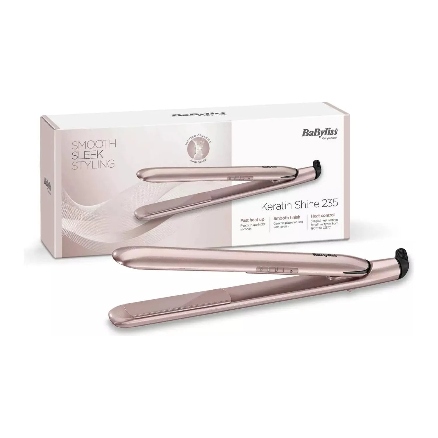 Babyliss,BaByliss Keratin Shine Hair Straightener - Gadcet.com