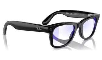 Buy Meta,Ray-Ban Meta Wayfarer Smart Glasses – RW4006, Shiny Black with Clear Lenses - Gadcet UK | UK | London | Scotland | Wales| Near Me | Cheap | Pay In 3 | Eyeglasses