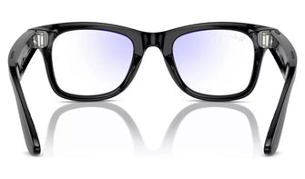 Buy Meta,Ray-Ban Meta Wayfarer Smart Glasses – RW4006, Shiny Black with Clear Lenses - Gadcet UK | UK | London | Scotland | Wales| Near Me | Cheap | Pay In 3 | Eyeglasses
