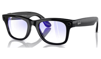 Buy Meta,Ray-Ban Meta Wayfarer Smart Glasses – RW4006, Shiny Black with Clear Lenses - Gadcet UK | UK | London | Scotland | Wales| Near Me | Cheap | Pay In 3 | Eyeglasses