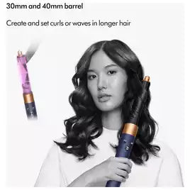 Buy Dyson,Dyson Airwrap Long Multi-Styler - Volume & Shape, Blue/Copper - Gadcet UK | UK | London | Scotland | Wales| Near Me | Cheap | Pay In 3 | Hair Styling Tools