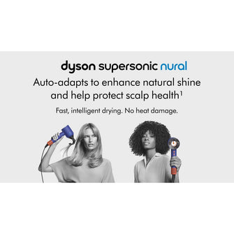 Dyson Supersonic Nural HD16 Hair Dryer – Intelligent Fast Drying, Vinca Blue/Topaz