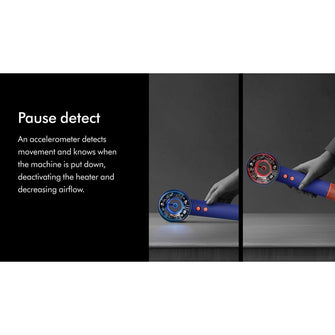 Dyson Supersonic Nural HD16 Hair Dryer – Intelligent Fast Drying, Vinca Blue/Topaz