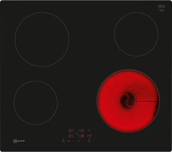 Neff N50 TL16EB1N1 60cm Electric Hob with Touch Control, Black