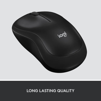 Logitech M220 SILENT Wireless Mouse – Black