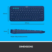 Buy Logitech,Logitech K380 Wireless Multi-Device Keyboard for Windows QWERTY UK Layout - Blue - Gadcet UK | UK | London | Scotland | Wales| Ireland | Near Me | Cheap | Pay In 3 | Keyboards