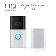 Buy Amazon,Ring Video Doorbell 3 + Ring Chime by Amazon | Wireless Security Doorbell Camera with 1080p HD video, improved motion detection and easy installation - Gadcet UK | UK | London | Scotland | Wales| Near Me | Cheap | Pay In 3 | Home Alarm Systems