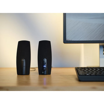 Buy Trust,Trust Almo 2.0 PC Speaker Set – 10W Peak Power, USB Powered, 3.5mm Audio Connection, Clear Sound for PC, Laptop & Mac – Black - Gadcet UK | UK | London | Scotland | Wales| Near Me | Cheap | Pay In 3 | Speaker