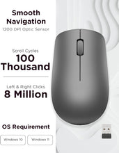 Lenovo 530 Wireless Mouse Graphite