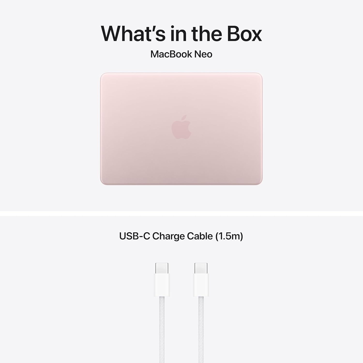 Apple MacBook Neo 13-inch Laptop with A18 Pro chip: Built for AI and Apple Intelligence, Liquid Retina Display, 8GB Unified Memory, 256GB SSD Storage, 1080p FaceTime HD Camera; Blush