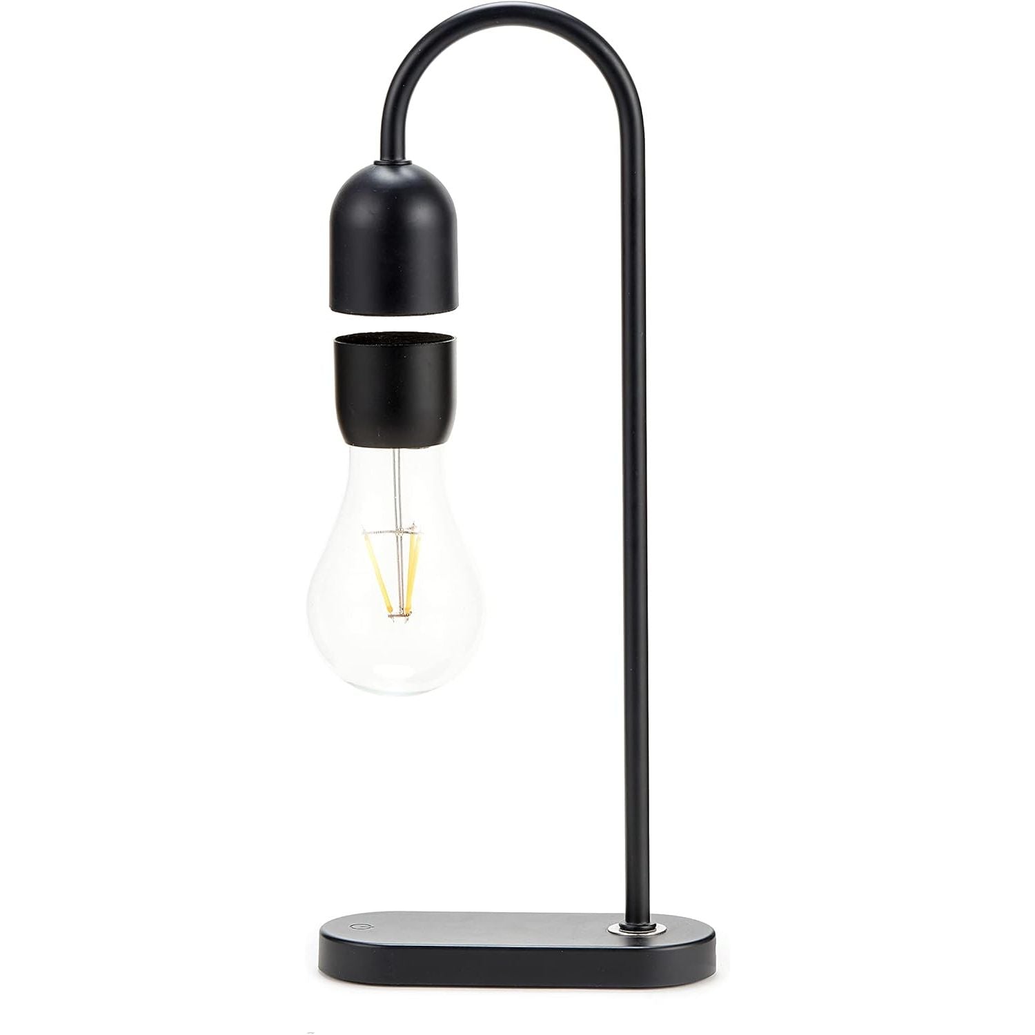 Buy Evaro,Evaro Light Bulb Lamp, Filament Warm Yellow Bulb, Minimalist, Modern Smart Levitating Desk 12V-1A AD Adapter Included, Touch Control Engraved Button, Premium Gift Box - Black - Gadcet UK | UK | London | Scotland | Wales| Near Me | Cheap | Pay In 3 | Desk Lamps