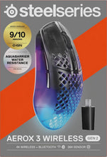 SteelSeries Aerox 3 Wireless Gen 2 Shadow Gaming Mouse – 68g, 4K Wireless Polling, 26K DPI TrueMove Sensor, 200-Hour Battery & RGB