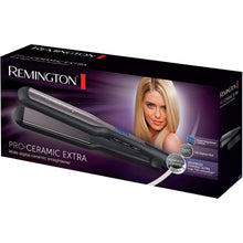 Buy Remington,Remington Hair Straightener Advanced Ceramic coating for Sleek & smooth glide, Wide longer length 110mm floating plates, Digital display, Heat proof pouch, Up to 230°C, S5525 Black Grey - Gadcet UK | UK | London | Scotland | Wales| Near Me | Cheap | Pay In 3 | Hair Clippers & Trimmers