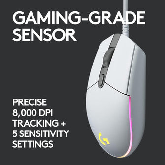 Buy Logitech,Logitech - G203 LIGHTSYNC Gaming Mouse - White - Gadcet UK | UK | London | Scotland | Wales| Ireland | Near Me | Cheap | Pay In 3 | Computer Components