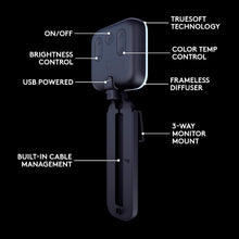 Buy Alann Trading Limited,Logitech for Creators Litra Glow Premium LED Streaming Light with TrueSoft - For Video Conferencing, Zoom Meetings, Adjustable Mount and Desktop App Control for PC/Mac - Graphite - Gadcet UK | UK | London | Scotland | Wales| Near Me | Cheap | Pay In 3 | Computer Accessories