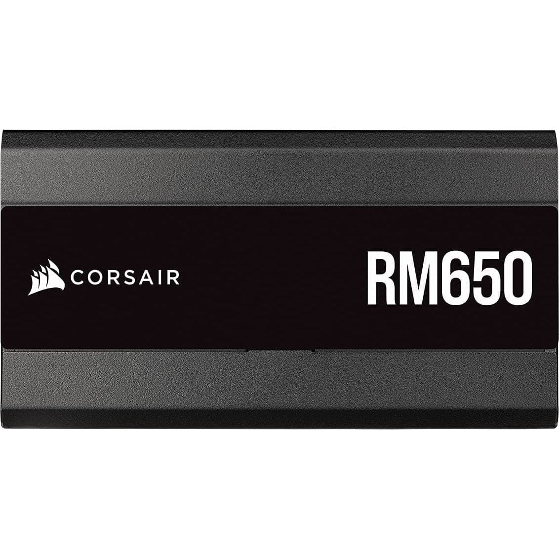 Corsair,Corsair RM650 Fully Modular ATX Power Supply, Dual EPS12V Connectors, Low-Noise Operation, 105°C Capacitors, Modern Standby - Black - Gadcet.com