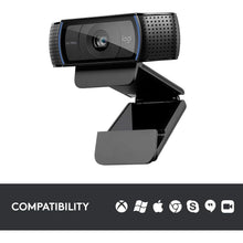 Buy Logitech,Logitech C920 HD Pro Webcam - Full HD 1080p Streaming & Video Calling, Stereo Audio, Light Correction, Compatible with PC, Mac, Laptop & Tablet, Black - Gadcet UK | UK | London | Scotland | Wales| Near Me | Cheap | Pay In 3 | Webcams
