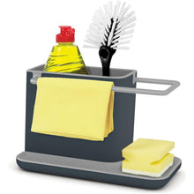 Buy Joseph Joseph,Joseph Joseph Caddy Kitchen Sink Area Organiser with Sponge Holder and Cloth Hanger - Grey - Gadcet UK | UK | London | Scotland | Wales| Near Me | Cheap | Pay In 3 | Kitchen Organizers