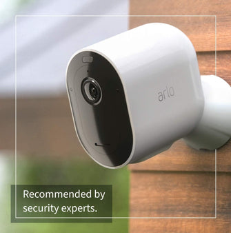 Buy Arlo,Arlo Pro 4 Security Camera Outdoor, 2K HDR, Wireless CCTV, 6-Month Battery, Colour Night Vision, 2-Way Audio, Built-in Siren, No Hub Needed, 3 Cam Kit, Free Trial of Arlo Secure Plan, White - Gadcet UK | UK | London | Scotland | Wales| Ireland | Near Me | Cheap | Pay In 3 | Surveillance Cameras