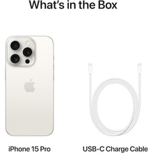 Apple iPhone 15 Pro 5G, 256GB, White Titanium, Unlocked - 6