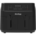Buy DEVOLOGY,Devology Double Air Fryer, 9L, 2 x 4.5L Dual Zone , Air Fryer, 12-in-1 Pre-Sets, Digital LED Display, Two Zone Airfryer,Healthy Oil-free, Dual Basket Air Fryer - Gadcet UK | UK | London | Scotland | Wales| Near Me | Cheap | Pay In 3 | Kitchen & Home Appliances