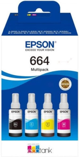 Buy Epson,Epson EcoTank 664 Genuine Multipack Ink Bottles - Gadcet UK | UK | London | Scotland | Wales| Ireland | Near Me | Cheap | Pay In 3 | Toner & Inkjet Cartridges