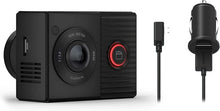 Garmin Dash Cam Tandem Dual-Lens Dash Camera – 1440p HDR Front, 720p NightGlo Interior, Dual 180° View, GPS, Voice Control & 16GB microSD – Black