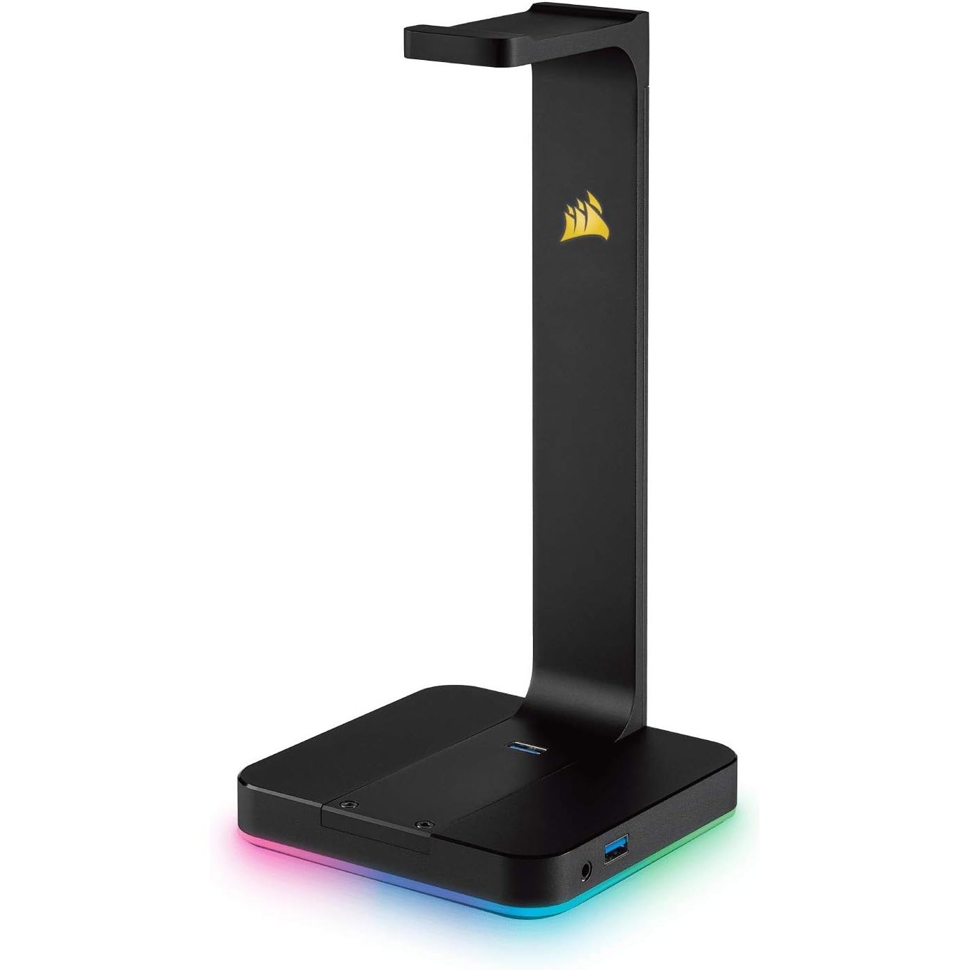 Buy Corsair,Corsair ST100 RGB Premium Headset Stand – Aluminium Gaming Hub with 7.1 Surround Sound – Black - Gadcet UK | UK | London | Scotland | Wales| Near Me | Cheap | Pay In 3 | Headphone Stands