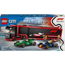 Buy Lego,LEGO City F1 Truck with RB20 & AMR24 F1 Cars – Car Transporter Toy for Formula 1 Teams, Includes 2 Drivers & Race Simulator – Model 60445, Ideal for 8+ Year Olds - Gadcet UK | UK | London | Scotland | Wales| Near Me | Cheap | Pay In 3 | Toys & Games