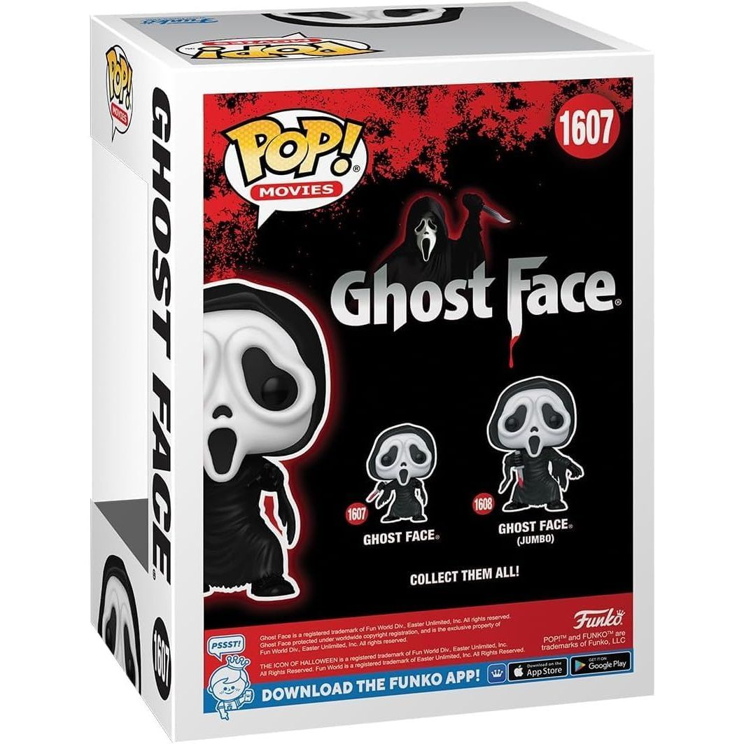 Buy Funko,Funko Pop! Movies: Ghostface Collectable Vinyl Figure - Gadcet UK | UK | London | Scotland | Wales| Near Me | Cheap | Pay In 3 | Action & Toy Figures