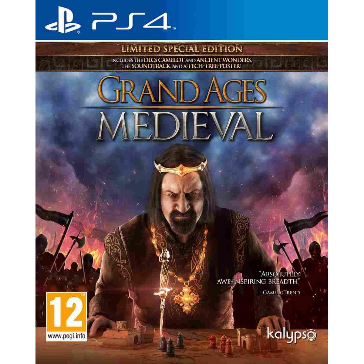 Buy PlayStation,Grand Ages Medieval Limited Edition - PS4 Game - Gadcet UK | UK | London | Scotland | Wales| Near Me | Cheap | Pay In 3 | Video Game Software