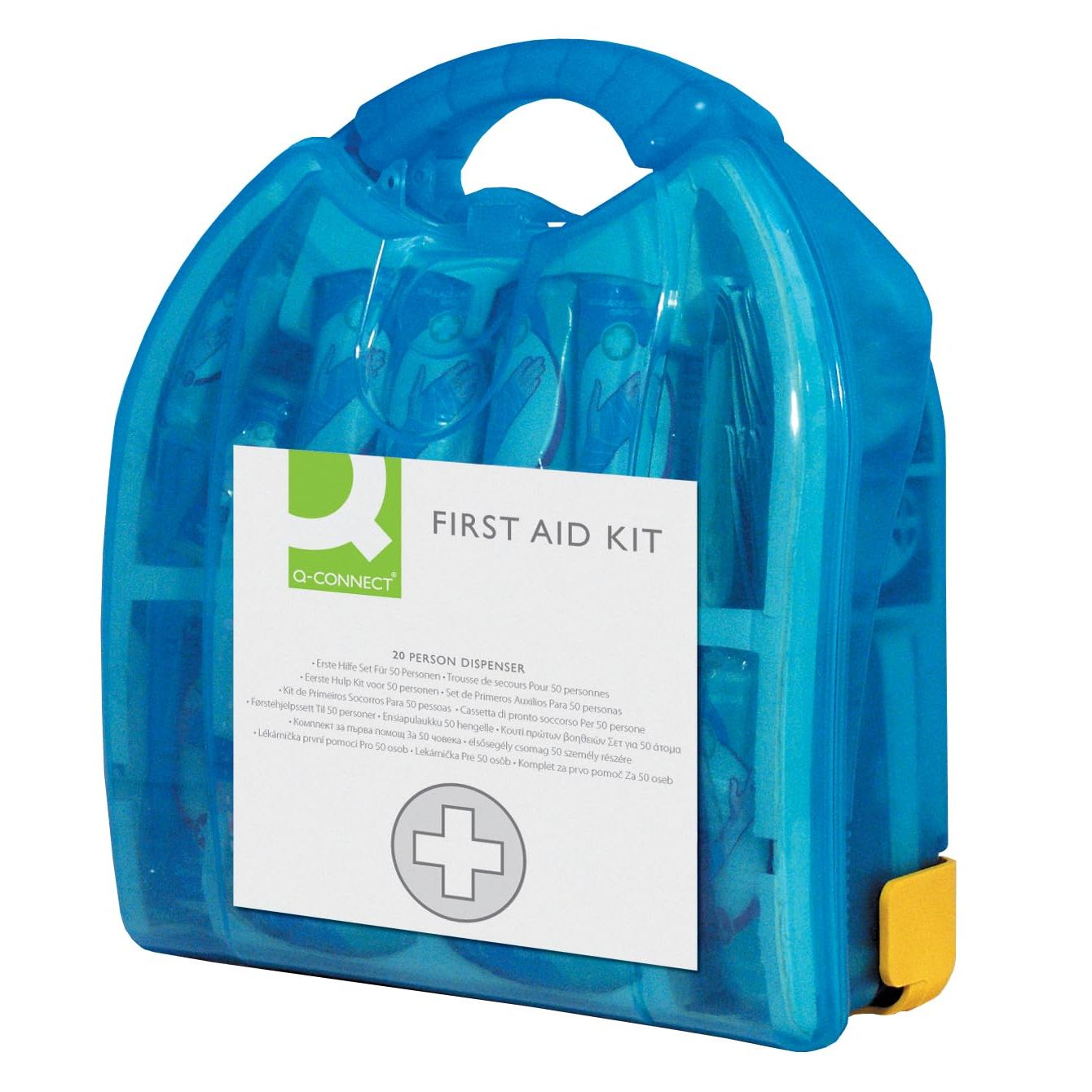 Buy Q-Connect,Q-Connect KF00576 20 Person Wall-Mountable First Aid Kit - Gadcet UK | UK | London | Scotland | Wales| Near Me | Cheap | Pay In 3 | First Aid Kits
