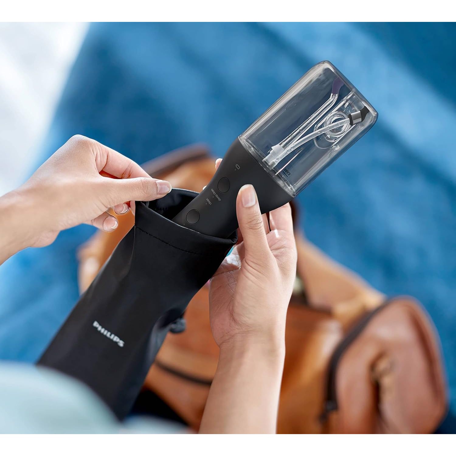 Buy Philips,Philips Sonicare Cordless Power Flosser 3000 Oral Irrigator - Water Flosser for Teeth, Gums and Dental Care, Black (Model HX3826/33) - Gadcet UK | UK | London | Scotland | Wales| Near Me | Cheap | Pay In 3 | Dental Water Jets