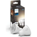 Buy Philips Hue,Philips Hue New White Smart LED Light Bulb 2 Pack [GU10 Spot] with Bluetooth Works with Alexa, Google Assistant, Apple Homekit for Indoor Home Lighting - Gadcet UK | UK | London | Scotland | Wales| Near Me | Cheap | Pay In 3 | LED Light Bulbs