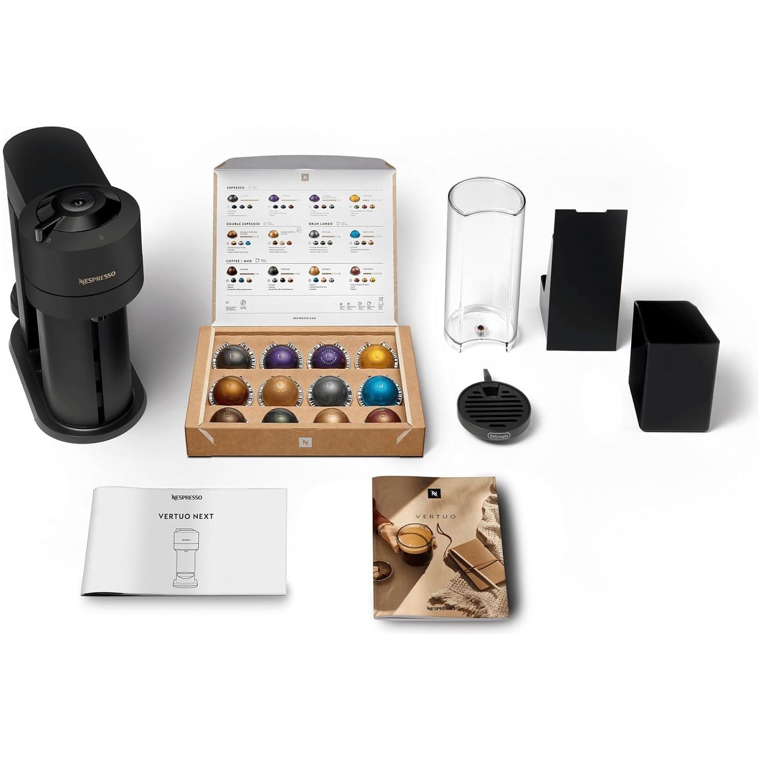 Buy Nespresso,Nespresso Vertuo Next ENV120.BM Capsule Coffee Machine – Matt Black - Gadcet UK | UK | London | Scotland | Wales| Near Me | Cheap | Pay In 3 | Coffee Makers & Espresso Machines
