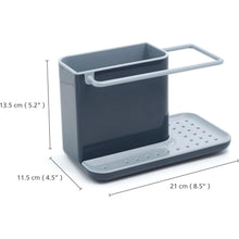 Buy Joseph Joseph,Joseph Joseph Caddy Kitchen Sink Area Organiser with Sponge Holder and Cloth Hanger - Grey - Gadcet UK | UK | London | Scotland | Wales| Near Me | Cheap | Pay In 3 | Kitchen Organizers