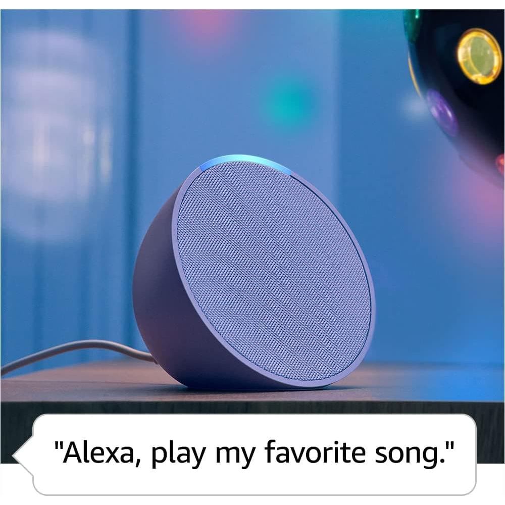 Buy Amazon,Echo Pop (Newest Model) - Compact Wi-Fi and Bluetooth Smart Speaker with Alexa, Charcoal - Gadcet UK | UK | London | Scotland | Wales| Near Me | Cheap | Pay In 3 | Smart Speakers