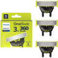Buy Philips,Philips OneBlade 360 Replacement Blades for Face – 3-Pack (QP430/50) - Gadcet UK | UK | London | Scotland | Wales| Near Me | Cheap | Pay In 3 | Electric Razor Accessories