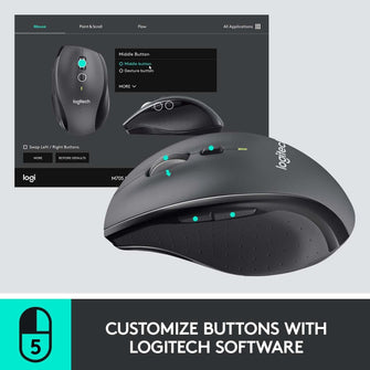 Buy Logitech,Logitech M705 Marathon Wireless Mouse - Grey - Gadcet UK | UK | London | Scotland | Wales| Ireland | Near Me | Cheap | Pay In 3 | Computer Components