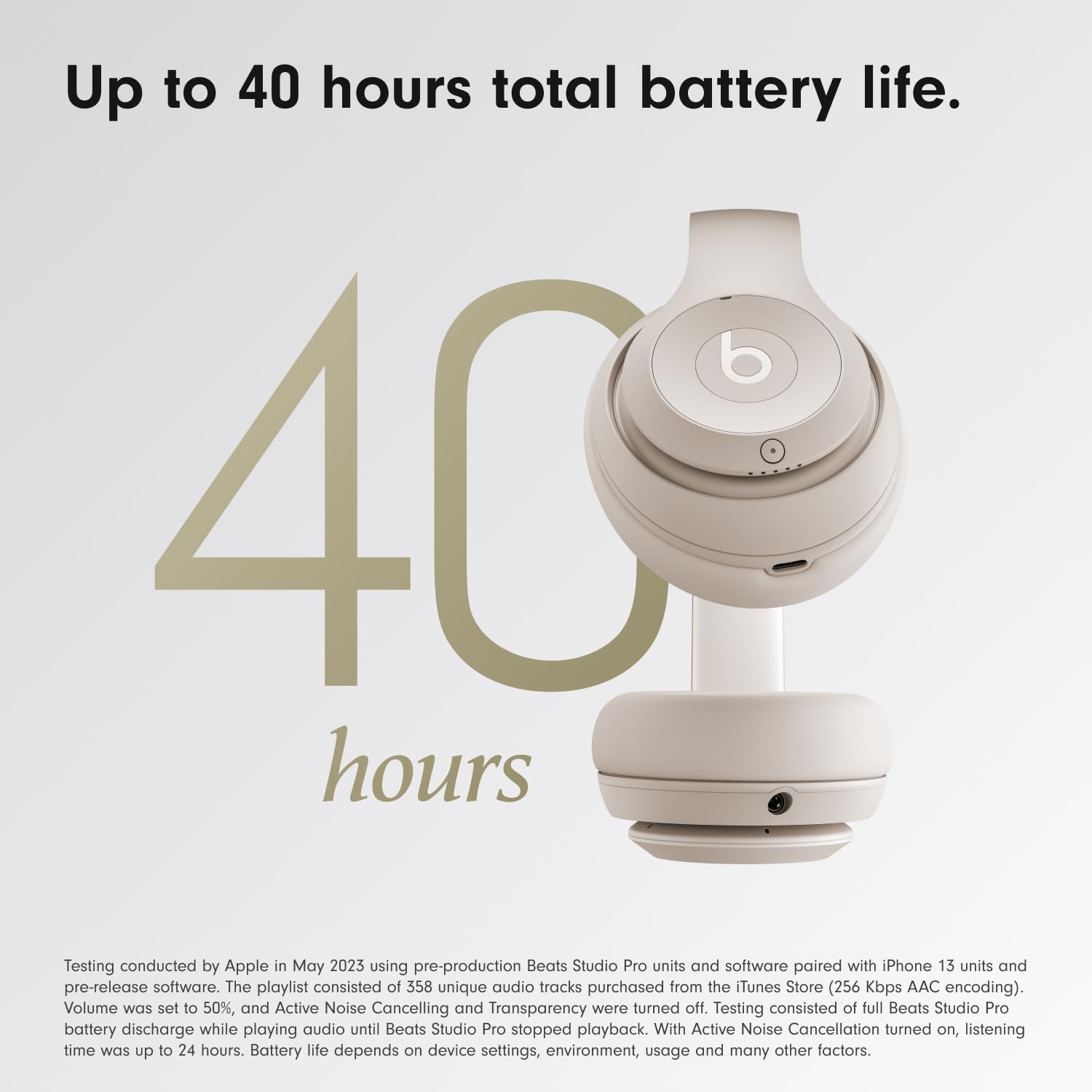 Buy Alann Trading Limited,beats Studio Pro – Wireless Bluetooth Noise Cancelling Headphones – Personalised Spatial Audio, USB-C Lossless Audio, Apple & Android Compatibility, Up to 40 Hours Battery Life – Sandstone - Gadcet UK | UK | London | Scotland | Wales| Near Me | Cheap | Pay In 3 | Headphones & Headsets