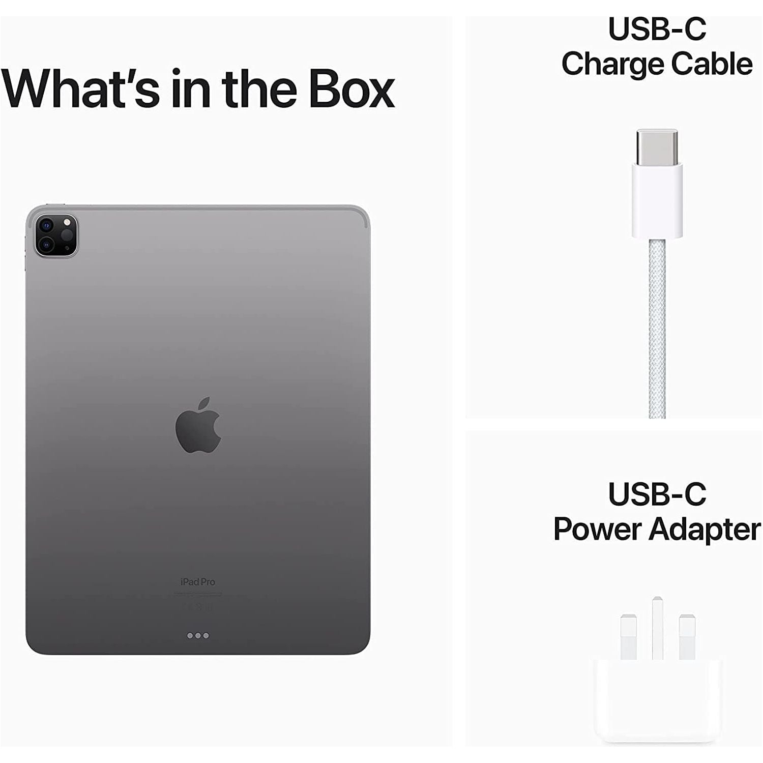 Apple,Apple 2022 12.9-inch iPad Pro (Wi-Fi, 256GB) - Space Grey (6th generation) - Gadcet.com