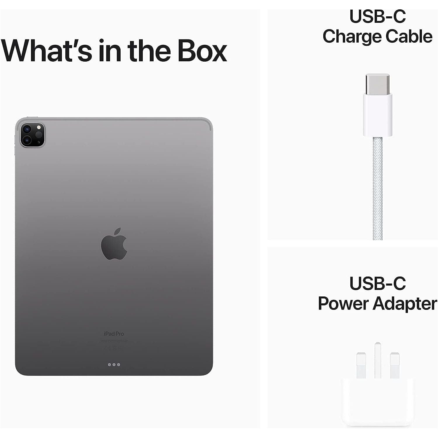 Buy Apple,Apple 2022  iPad Pro (A2436) - 12.9-inch - 6th Generation - 128GB Storage - Wi-Fi - Space Grey - Gadcet UK | UK | London | Scotland | Wales| Ireland | Near Me | Cheap | Pay In 3 | Tablet Computers