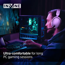 Sony INZONE H5 Wireless Gaming Headset White – 360 Spatial Sound, Low-Latency 2.4GHz, AI Noise Reduction Mic & 28-Hour Battery