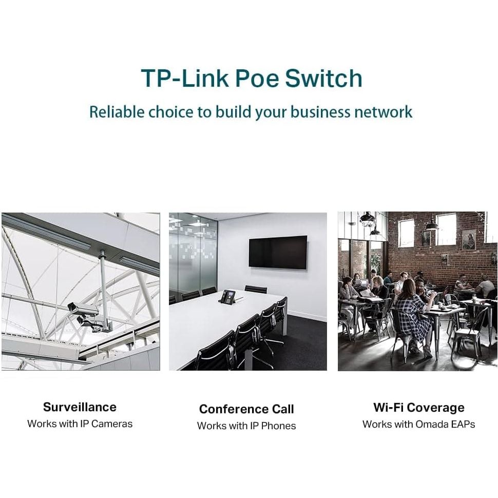 Buy TP-Link,TP-Link JetStream 8-Port Gigabit Smart Switch with 4-Port PoE+, Integrated into Omada SDN, L2/L3/L4 QoS and IGMP snooping (SG2008P) - Gadcet UK | UK | London | Scotland | Wales| Near Me | Cheap | Pay In 3 | Network Cards & Adapters