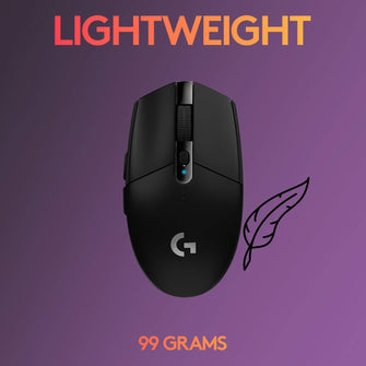 Logitech G305 LIGHTSPEED Wireless Gaming Mouse – Black